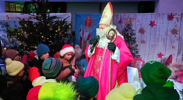 Der Nikolaus kehrte im Feuerwehrhaus ein | Foto: Gemeinde Wolfsgraben