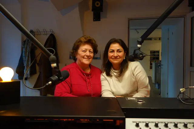 Von links: Martina Maier, Cigdem Carikci. | Foto: Freies Radio Freistadt