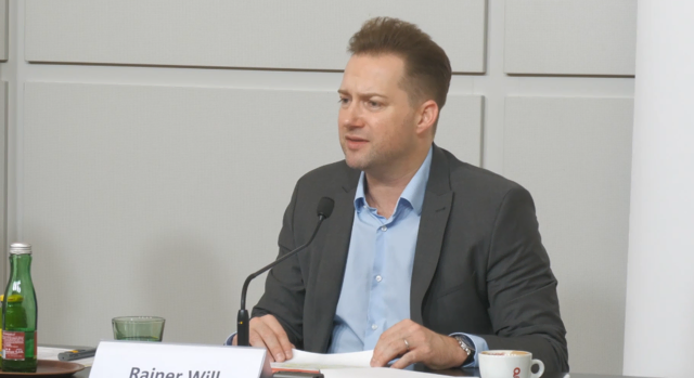 Rainer Will, Geschäftsführer Handelsverbands. | Foto: Screenshot Handelsverband