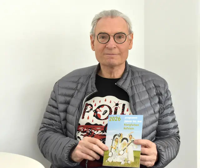 KlangFarben-Obmann Michael Litzko freut sich im ersten Halbjahr erneut auf einen bunten Musik-Mix.   | Foto: Barbara Fluckinger