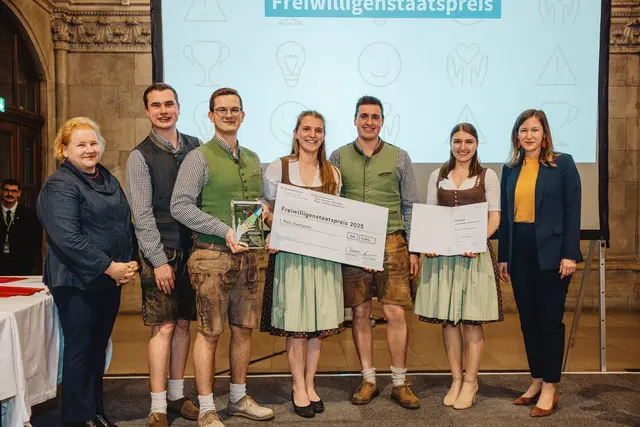 Die LJ Neukirchen wurde in Wien ausgezeichnet. | Foto: Clemens Manser Photography
