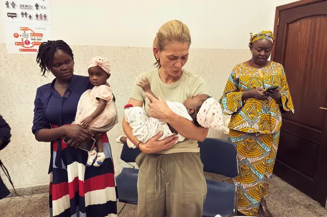 Karin Mittendorfer zu Besuch in der Demokratischen Republik Kongo | Foto: Thomas Stimmel