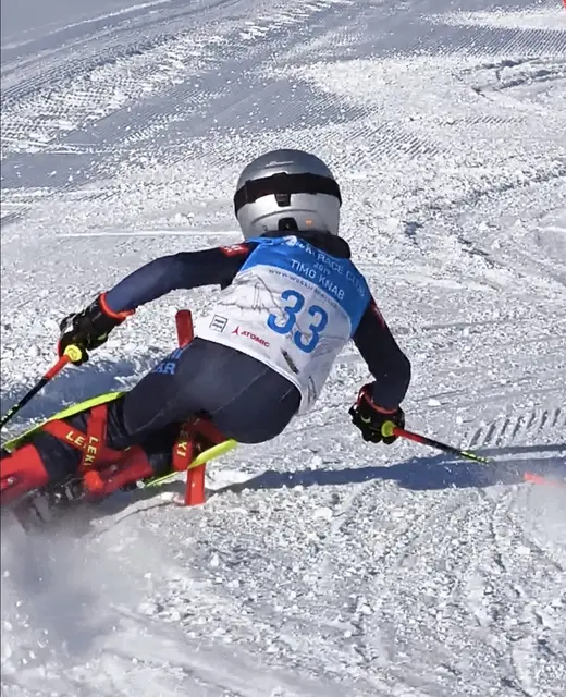 Der junge Ennstaler hat in der gerade erst begonnenen Saison bereits mehr als 40 Skitage in den Beinen. | Foto: Knab