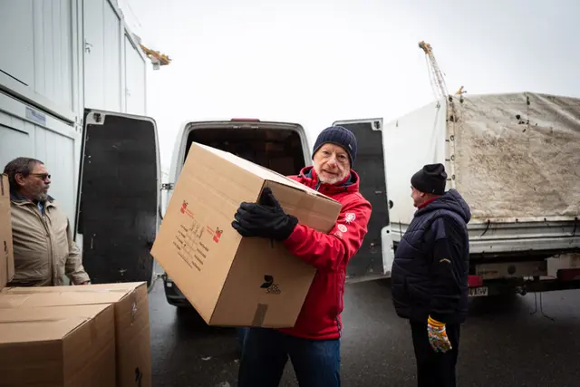 Vor Ort erfolgte die Verteilung in enger Zusammenarbeit mit den örtlichen Partnerclubs der Round Table Family. | Foto: Club 41 Leoben