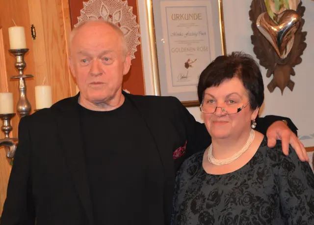 Gottfried Baldaszti und Wirtin vom Gasthof „zur Klause" Monika Fasching - Posch, welches dieses Jahr wieder eine Haube erzielen konnte. | Foto: Franz Bergmann