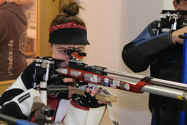 Lisa Hafner (Umhausen) hatte ihr Visier in Runde vier am besten eingestellt