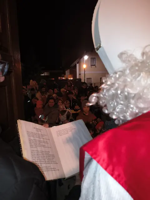 "Ward ihr alle brav?" | Foto: Dorfgemeinschaft Peisching