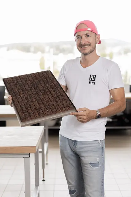 Stefan Luegmayr gründete die Firma "Hinuts". | Foto: Stefan Wolfsteiner