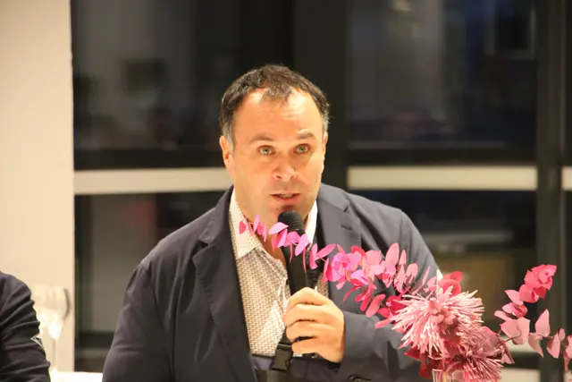 GF Michael Schöpf betonte die gute Zusammenarbeit aller beteiligten Firmen und Mitarbeiter. | Foto: Schwarz