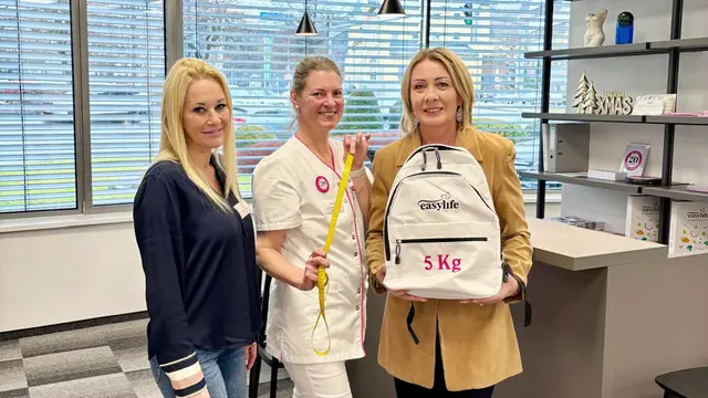 Das Team des neuen easylife Therapiezentrums Klagenfurt begleitet Teilnehmerinnen und Teilnehmer individuell auf dem Weg zum Wohlfühlgewicht – gemeinsam wurden seit der Eröffnung bereits 820 Kilogramm abgenommen.