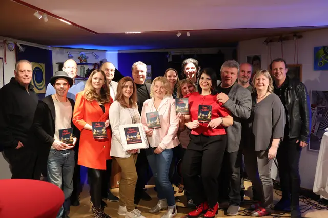 Präsentation der Weihnachts-CD im Tonstudio Stella Musica. | Foto: Schauer