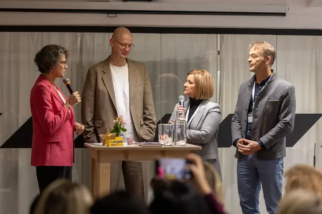 Christine Haiden, Thomas Gegenhuber, Iris Schmidt und Werner Pamminger. | Foto: Claudia Erblehner
