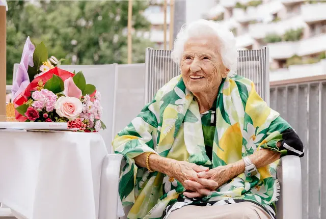 Emma Wenda wurde 110 Jahre alt, war Schaffnerin und reiselustig. Sie war die älteste Wienerin und lebte zuletzt in Favoriten. (Archiv) | Foto: Andreas Hofmarcher / Häuser zum Leben