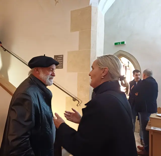 Jörg Maria im Gespräch mit Dietmar Köck | Foto: Monika Hammerl