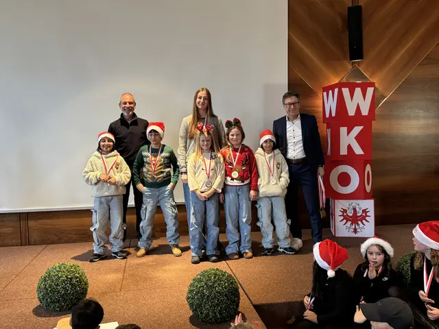 Bei der abschließenden Siegerehrung erhielten die talentierten Kinder eine Medaille für ihr Können. | Foto: WK Reutte