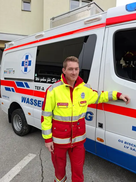 Der neue Bezirkseinsatzleiter Christoph Thurner | Foto: Wasserrettung Pongau