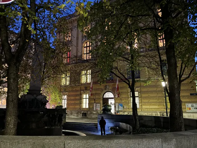 Bis spät am Abend wurde im Amtshaus über die Anträge diskutiert.  | Foto: Luca Arztmann/MeinBezirk
