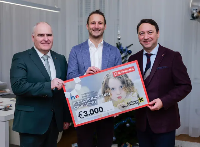 Thomas Dim, Thomas Kramesberger, Manfred Haimbuchner. | Foto: MeinBezirk OÖ/Siegl