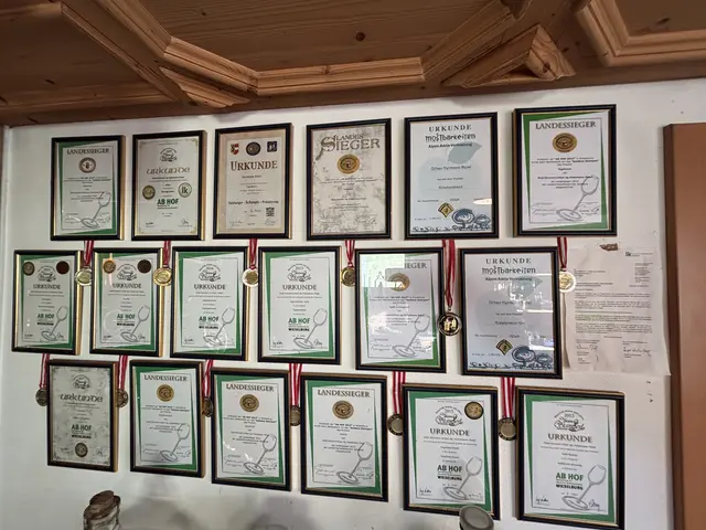 Unzählige Auszeichnungen zieren die Wände von Hermann Deisls Zuhause in Koppl. | Foto: Emanuel Hasenauer