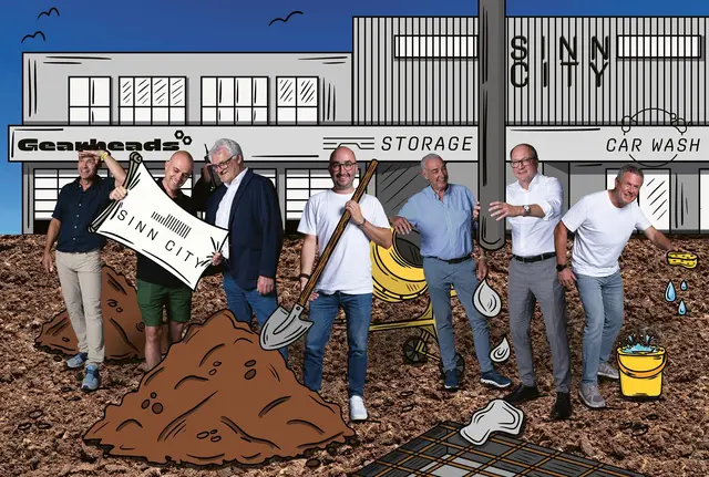 Der Spatenstich fand im Sommer statt. | Foto: Bildmaterial