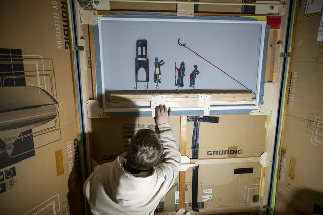 Schattenspiel - hinter der Bühne | Foto: Josef Pils