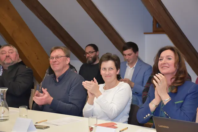 Bürgermeisterwahl in Windhaag bei Perg.  Martin Luger ist neuer Bürgermeister. Er löst Bettina Schönbeck ab.  | Foto: Zinterhof