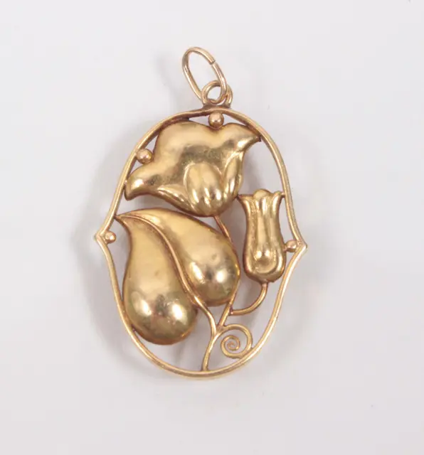 Dieser Blumenanhänger von Carl Otto Czeschka erzielte bei einer Auktion im Dorotheum St. Pölten 10.400 Euro. | Foto: Dorotheum