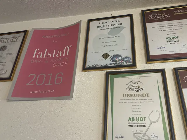 Auch Fallstaff zeichnete Deisls Edelbrände bereits aus. | Foto: Emanuel Hasenauer