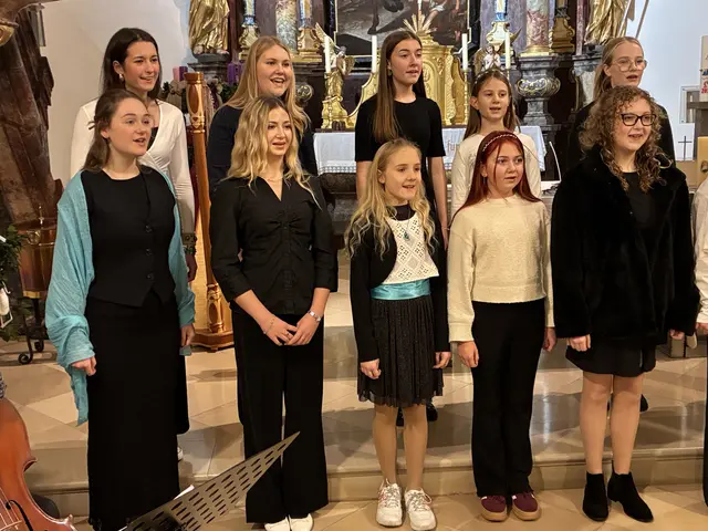 Wunderschöne Stimmen erfüllten die Pfarrkirche zum Heiligen Martin. | Foto: Anna Maria Kaufmann