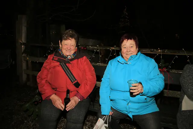 Waldtraud und Marianne gönnten sich eine Pause | Foto: Foto Thomas Fischer