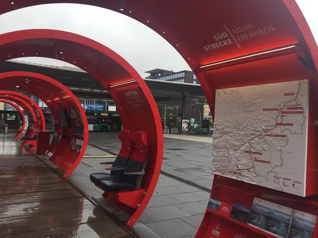 2016 war "unsere" Koralmbahn schon am Grazer Hauptbahnhof als Teil eines digitalen Infopoints zu bestaunen. | Foto: Simon Michl