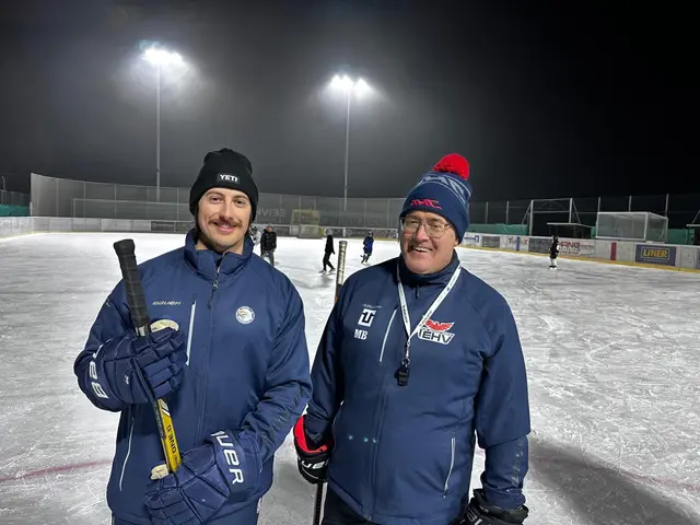 Die zwei neuen Nachwuchsleiter beim EHC Immobau Mils: Michael Baldauf (li.) und Manfred Burgstaller (re.) | Foto: EHC Immobau Mils