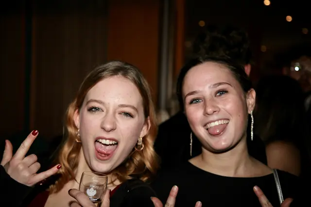 Ein Abend voller Spaß und guter Laune für Bianca Grabensteiner und Emily Weißmann