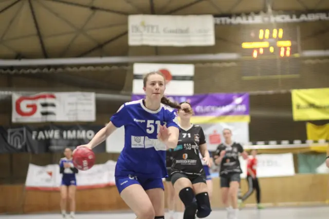 Laurena Schneider war mit 7 Treffern, Player of the Match aus Hollabrunn. | Foto: arbes