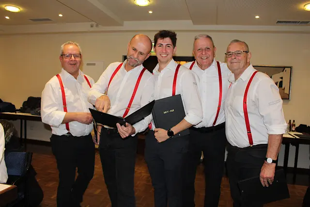 Börni, Martin, Christian, Rudi und Max