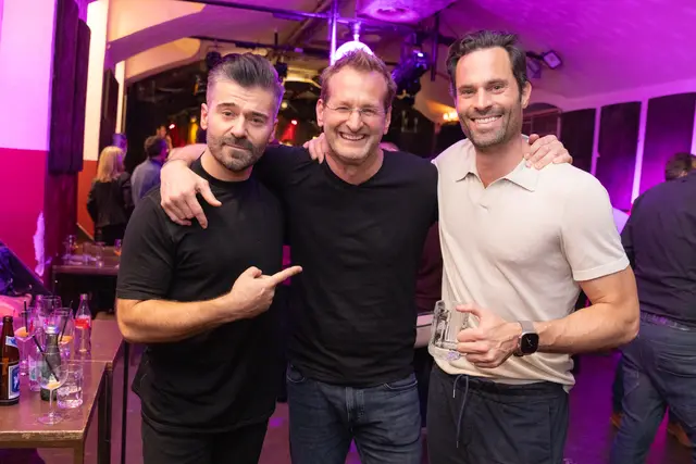 de Luca (l.), Ferner und Peter Windhofer (r.) | Foto: Monika Fellner