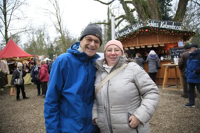 Alfred aus Uttendorf besuchte mit seiner Frau den Advendtmarkt