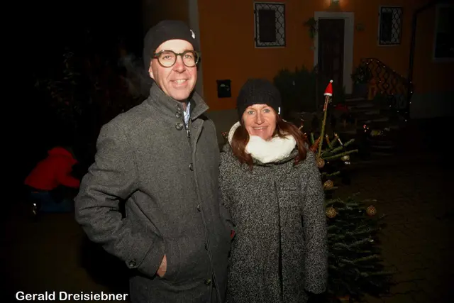 Bgm. Andreas Nagl mit Frau Gabi.  | Foto: Gerald Dreisiebner