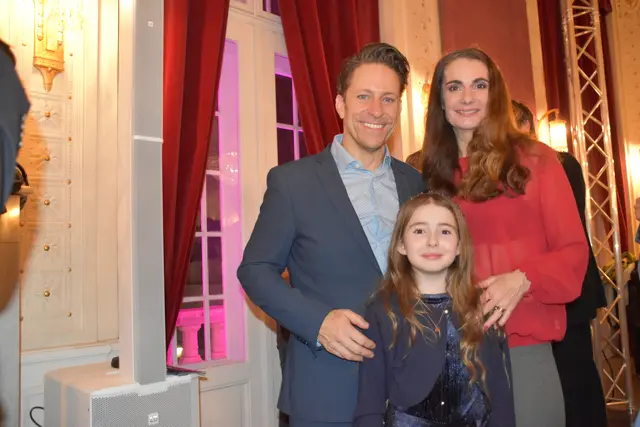 Boris Pfeifer und Ann Mandrella mit Liv Perman. | Foto: Mirjam Preineder