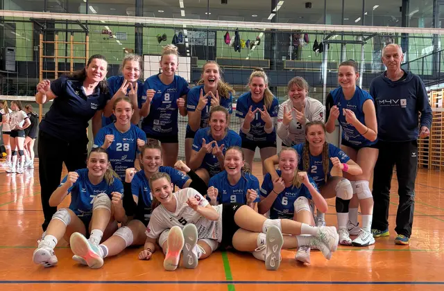 Die Damen waren gegen Inzing/Mils erfolgreich. | Foto: SG Mühlviertelvolleys