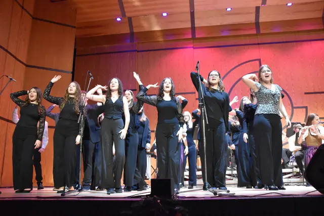 Der Vocalchor "WimVox" begeisterte mit "Joyful". | Foto: MeinBezirk/Michael Strini