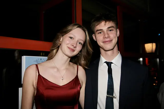 Johanna Atzinger und Paul Brandner genießen die Ballnacht 