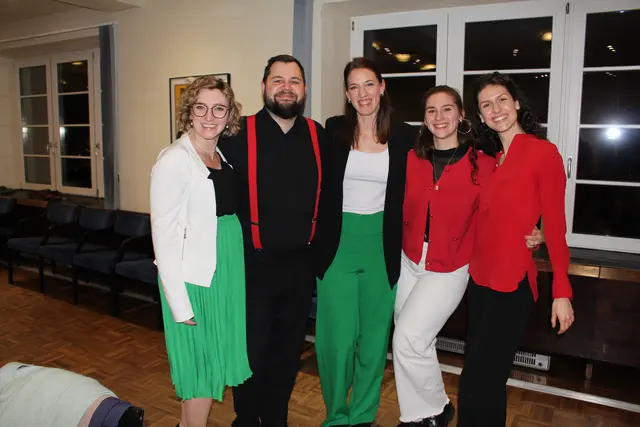 Sarah, Michael, Theresa, Linda und Anna-Maria