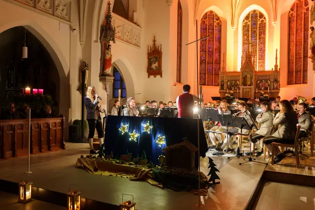 Simone Gaith begeisterte mit dem Lied "Schena Mensch". | Foto: Theresa und Erika Ganglberger