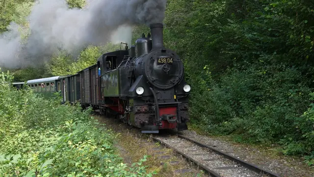 Die Steyrtal-Museumsbahn verbindet Grünburg/Waldneukirchen mit Steyr. | Foto: RANFILM