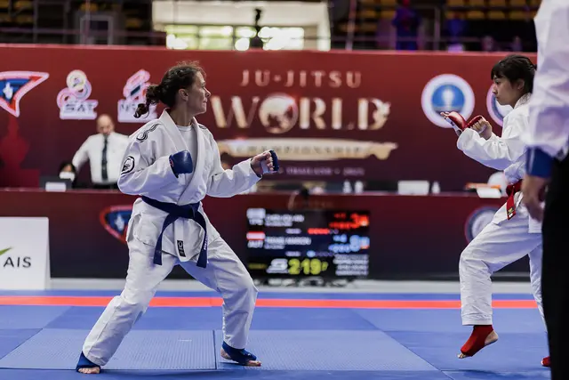 Verein Alterlaa gewann bei der Jiu-Jitsu-WM fünf Medaillen. | Foto: Svenja Meiners