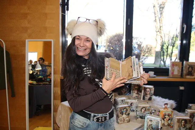 Mit Junk-Journal war Michaela Jakobitsch vertreten.