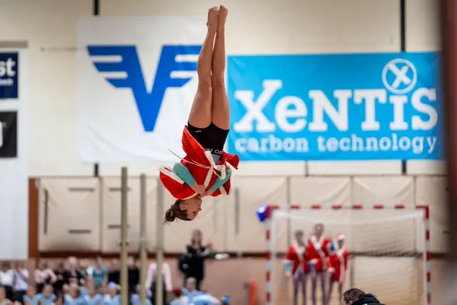 Die Kunstturnerinnen des Atus Köflach zeigten eine eindrucksvolle Perfomance. | Foto: Marco Tragut