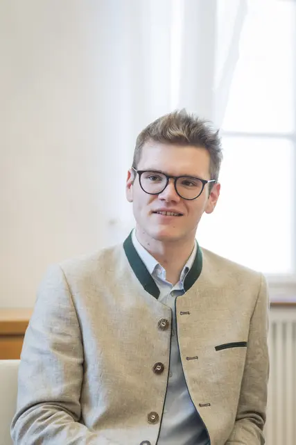 Designierter Landesrat Maximilian Aigner im Hearing im Salzburger Landtag  | Foto: Land Salzburg/Neumayr/Leopold