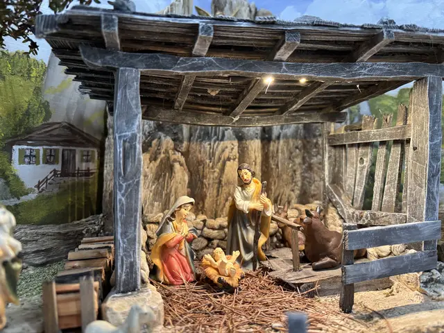 Viele Krippen waren in der Kromarem zu sehen.